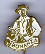Bonanza Ben wit op koper TV/stripfiguur speldje ( R_060 ), Verzamelen, Speldjes, Pins en Buttons, Verzenden, Zo goed als nieuw