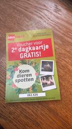 Voucher Hoenderdaell, Eén persoon, Ticket of Toegangskaart