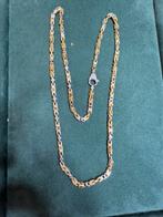 18Kt Goud - 82 Gr - KONING BICOLOR - Ketting, Ophalen, Nieuw, Goud