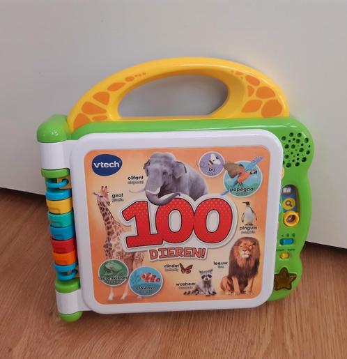VTech 100 Dieren - Mijn Eerste 100 Woordjes Boek, Kinderen en Baby's, Speelgoed | Vtech, Ophalen of Verzenden