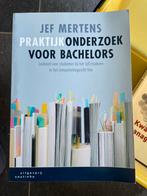 Praktijkonderzoek voor Bachelors - Jef Mertens, Ophalen of Verzenden, Gamma, Zo goed als nieuw, HBO