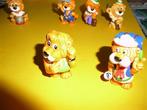 9 FERRERO leeuwtjes leo Venturas, ook leuk v.op taart, feest, Verzamelen, Verrassingseieren, Verzenden, Zo goed als nieuw, Hardplasticfiguren