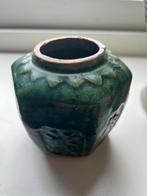 Antiek Groen Gemberpotje, Antiek en Kunst, Antiek | Keramiek en Aardewerk, Ophalen
