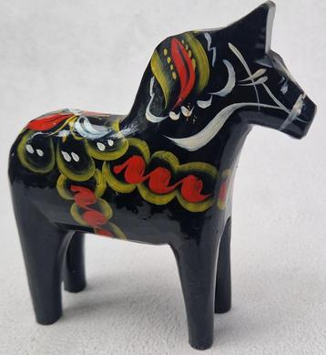 Iconic Swedish design DALA horse in rare BLACK version!! beschikbaar voor biedingen