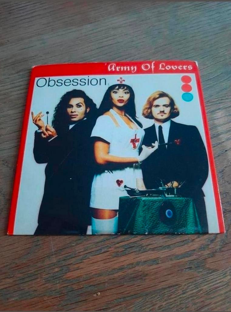 Army of Lovers - Obession cd single., 1 single, Ophalen of Verzenden, Gebruikt