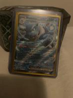 Blastoise EX Pokémon Kaart, Ophalen of Verzenden, Zo goed als nieuw, Losse kaart, Foil