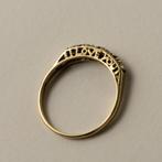 vintage 9 karaat gouden 'I LOVE YOU' ring, Verzenden, Zo goed als nieuw, 17 tot 18, Nvt