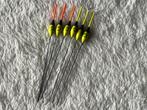 adv 133 / NIEUW set 6 dobbers TUIBERTINI 0,15gr, Watersport en Boten, Ophalen of Verzenden, Nieuw, Dobber of Lood