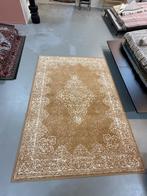 viscose vloerkleed geel/bruin 160x230, Interieur05, Bruin, 150 tot 200 cm, 200 cm of meer