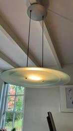Mooie glazen hang lamp, Ophalen, Zo goed als nieuw, Glas, 50 tot 75 cm
