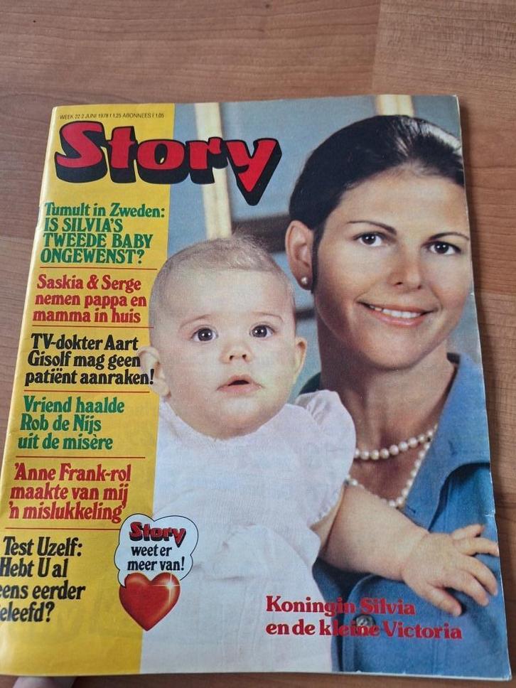 Story 1978 Rob de Nijs David Bowie Miss Europa Ko van Dijk, Verzamelen, Tijdschriften, Kranten en Knipsels, Tijdschrift, Nederland