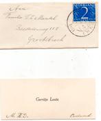 Grootebroek   Oostwoud, Ophalen of Verzenden, 1940 tot 1960, Gelopen, Noord-Holland