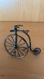 Zilveren miniatuur fiets, Ophalen of Verzenden, Zilver