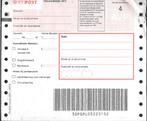 Verzendbiljet Pakket AVP voorwaarden Koninkl. PTT Post logo, Ophalen of Verzenden, Postfris, Overige thema's