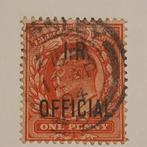1902 one penny king Edward, Postzegels en Munten, Postzegels | Europa | UK, Ophalen of Verzenden, Gestempeld