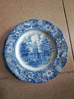 mooi Liberty Blue wandbord., Antiek en Kunst, Antiek | Servies los, Ophalen of Verzenden
