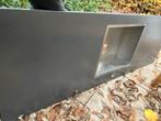 Composiet Keukenblad Antraciet Gezoet met spoelbak ABK, Huis en Inrichting, Ophalen, Gebruikt, 150 tot 200 cm, Minder dan 100 cm