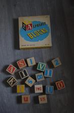 Houten letterblokken / Alphabet Blocks vintage, Ophalen, Gebruikt, Overige typen