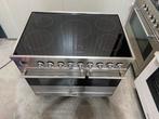 Prachtige boretti inductie 90 cm breed, 60 cm of meer, Grill, Ophalen of Verzenden, Zo goed als nieuw