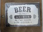 Bier schild, Ophalen of Verzenden, Nieuw, Reclamebord, Plaat of Schild, Overige merken