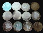 Beleggingsmunten. 12x 50 Gulden. Gewicht per stuk 25 Gram.
