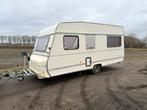 Burstner caravan 1992, Caravans en Kamperen, Caravans, Vast bed, Bedrijf, Treinzit, 750 - 1000 kg