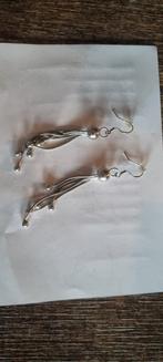 Set zilveren oorbellen .925, Sieraden, Tassen en Uiterlijk, Oorbellen, Ophalen of Verzenden, Zo goed als nieuw, Zilver, Zilver