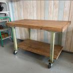Industriële werkbank - vintage buitenkeuken, Ophalen, C, A, B
