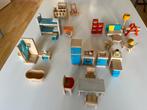 PlanToys meubels poppenhuis hout Plan Toys, Verzamelen, Poppenhuizen en Toebehoren, Ophalen, Zo goed als nieuw, Poppenhuis