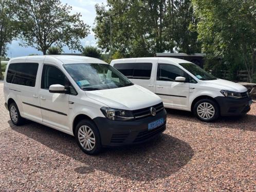 Volkswagen Caddy 2.0 TDI 75KW Maxi Combi 2019 Wit (rolstoel), Auto's, Bestelauto's, Particulier, Airconditioning, Volkswagen, Diesel