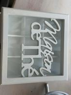 Rivièra Maison Theedoos - 9 vakken, Ophalen of Verzenden, Zo goed als nieuw, Overige houtsoorten, Minder dan 50 cm