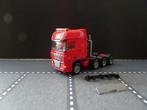 736 herpa daf xf super space cab 4-as rood 1:87 truck trein, Ophalen of Verzenden, Nieuw, Bus of Vrachtwagen, Herpa