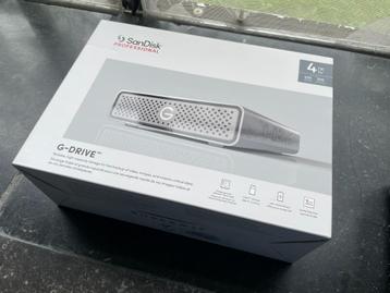SanDisk Professional G-DRIVE Space Grey 4Tb beschikbaar voor biedingen