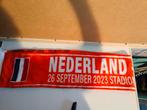 Nederland Engeland dames 26 september 2023 sjaal, Ophalen of Verzenden, Zo goed als nieuw, Overige binnenlandse clubs, Vaantje of Sjaal