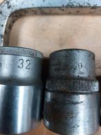 1xgedore maat 30 1x dop hz maat 32 wring ijzer 1verloop zie, Ophalen of Verzenden