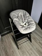 Stokke trip trap mat zwart met Newborn, Ophalen of Verzenden, Zo goed als nieuw