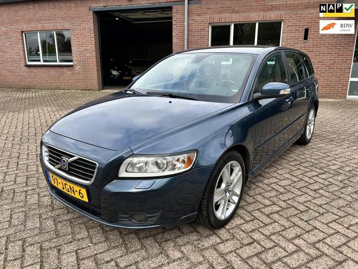 Volvo V50 1.8 Edition II // nette auto // nieuwe APK, Auto's, Volvo, Bedrijf, Te koop, V50, ABS, Airbags, Airconditioning, Boordcomputer
