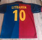 Barcelona voetbalshirt Litmanen nr 10 maat L/XL, Maat XL, Ophalen of Verzenden, Zo goed als nieuw, Shirt