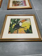 Braziliaans batik schilderij, Ophalen of Verzenden