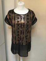 Prachtige top van MS Mode maat L met leuke glitter paillette, Kleding | Dames, Tops, Zwart, Ophalen of Verzenden, Zo goed als nieuw