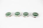Centercaps groen Classic Mini., Auto diversen, Wieldoppen, Ophalen of Verzenden, Nieuw