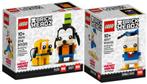 Lego Brickheadz: 40377 Donald Duck + 40378 Goofy & Pluto, Kinderen en Baby's, Speelgoed | Duplo en Lego, Nieuw, Complete set, Ophalen of Verzenden