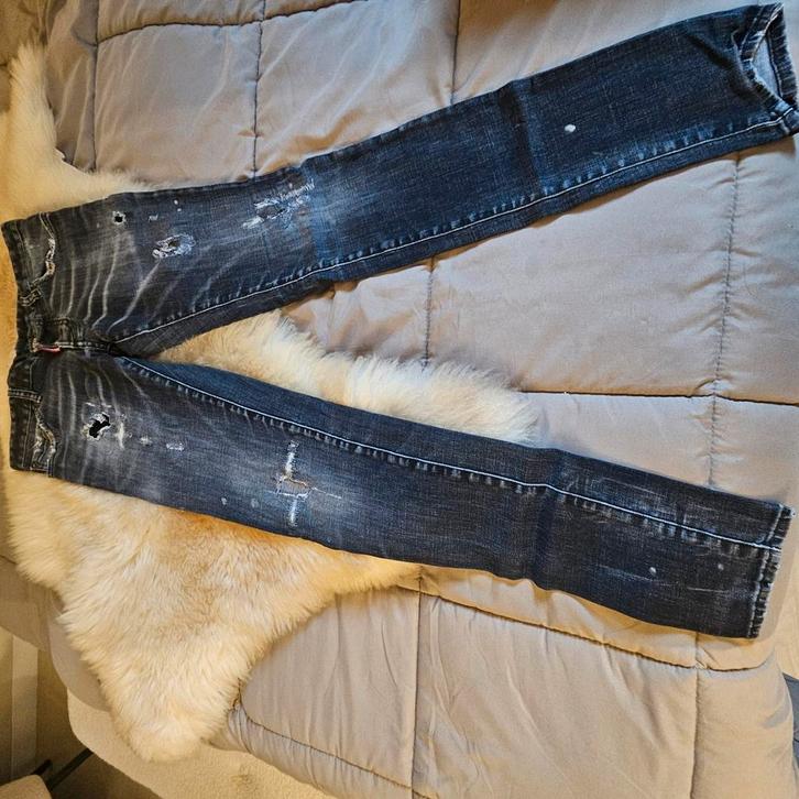 Originele Dsquared jongens broeken, Kleding | Heren, Spijkerbroeken en Jeans, Zo goed als nieuw, W32 (confectie 46) of kleiner