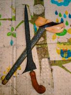 Antieke Kris Brojol Pamor Lawe Saukel Gayaman Solo SVA17, Verzenden