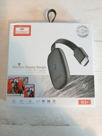 Earldom Wireless Display Dongle HDMI Screen Mirroring NIEUW beschikbaar voor biedingen