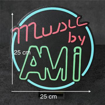 Ami Jukebox Logo Lamp - Retro Stijl beschikbaar voor biedingen