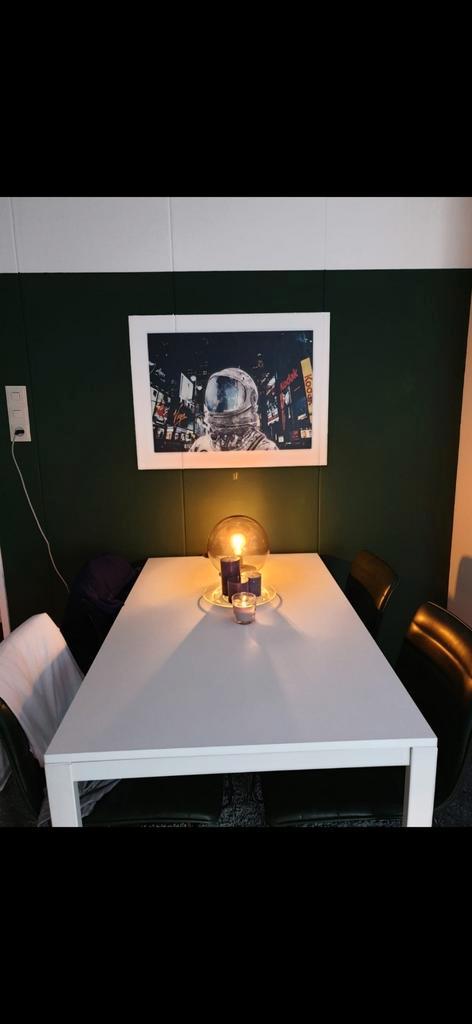 Ikea Melltrop tafel, Huis en Inrichting, Tafels | Eettafels, Gebruikt, 50 tot 100 cm, Rechthoekig, Ophalen