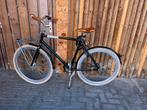 Veloretti Herenfiets Zwart - Retro Model. 57cm, Gebruikt, Versnellingen, 57 tot 61 cm, Ophalen