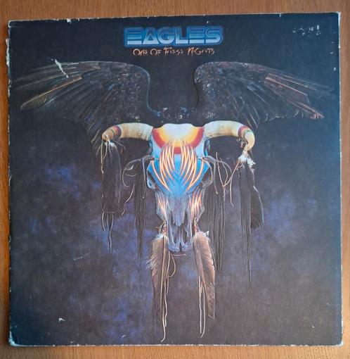Eagles One Of These Nights 1975 lp vinyl, Cd's en Dvd's, Vinyl | Rock, Gebruikt, Poprock, 12 inch, Ophalen of Verzenden