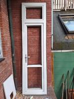 Kunststof Buitendeur, Kunststof, Gebruikt, Deurkozijn, Inclusief glas